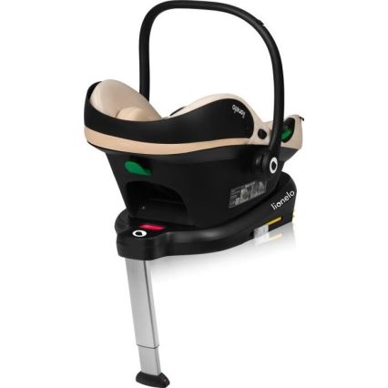 Lionelo - Seggiolino auto ASTRID i-Dimensioni 40-87 cm beige