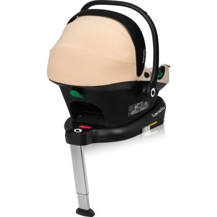 Lionelo - Seggiolino auto ASTRID i-Dimensioni 40-87 cm beige