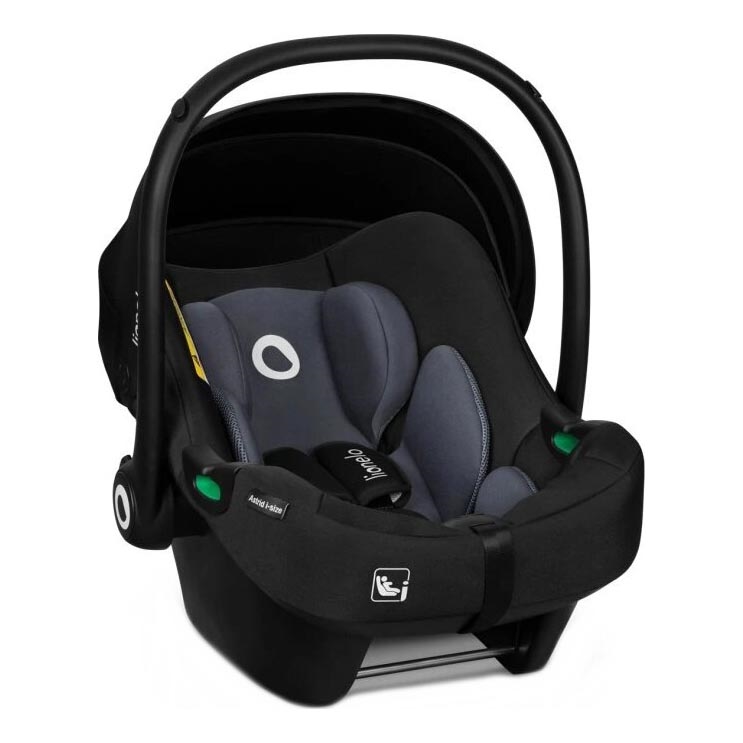 Lionelo - Seggiolino auto ASTRID i-Dimensioni 40-87 cm nero