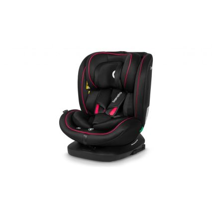 Lionelo - Seggiolino auto BASTIAAN i-Dimensioni 40-150 cm nero/rosso