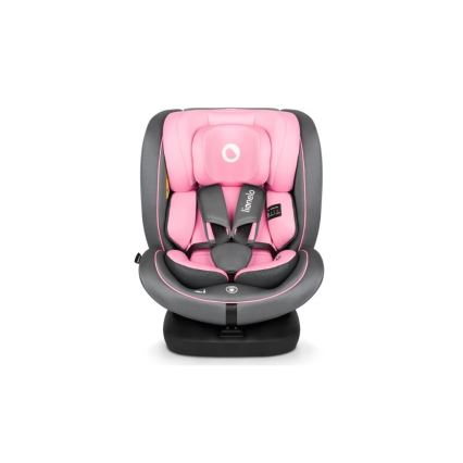 Lionelo - Seggiolino auto BASTIAAN i-Size 40-150 cm grigio/rosa