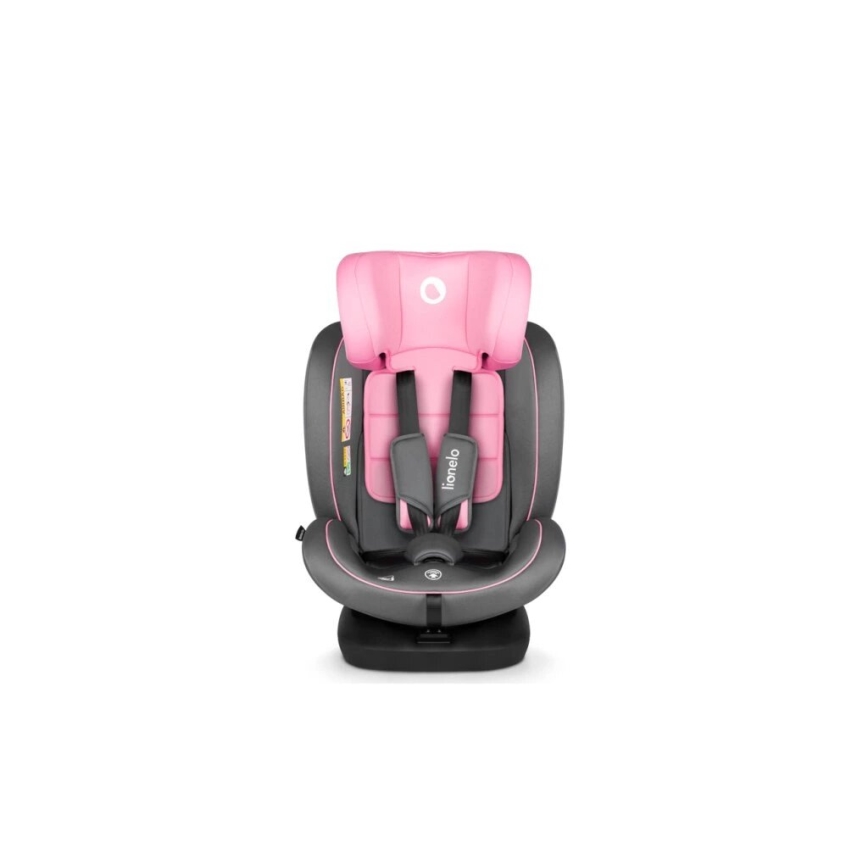 Lionelo - Seggiolino auto BASTIAAN i-Size 40-150 cm grigio/rosa