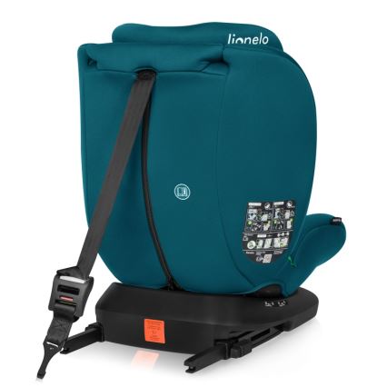 Lionelo - Seggiolino auto con base girevole BASTIAAN i-Size 40-150 cm Blu Indaco