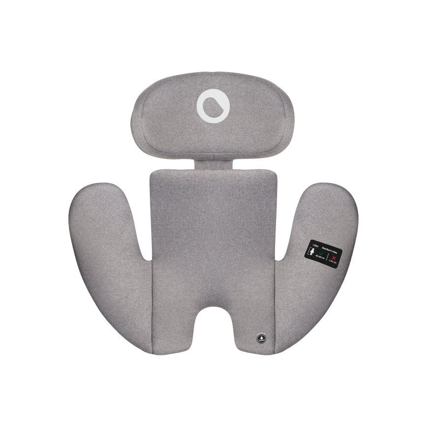 Lionelo - Seggiolino auto con base girevole BASTIAAN ONE i-Size 40-150 cm Grigio Stone