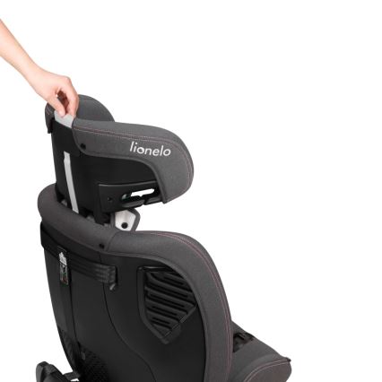 Lionelo - Seggiolino auto con base girevole BASTIAAN ONE i-Size 40-150 cm Pink Rose