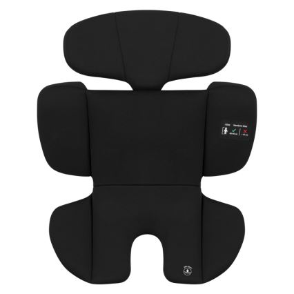 Lionelo - Seggiolino auto con base girevole BRAAM AIR i-Size 40-150 cm Black Carbon