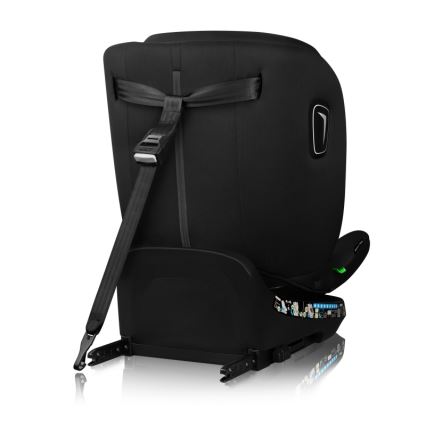 Lionelo - Seggiolino auto con base girevole BRAVE i-Size 40-150 cm Black Carbon