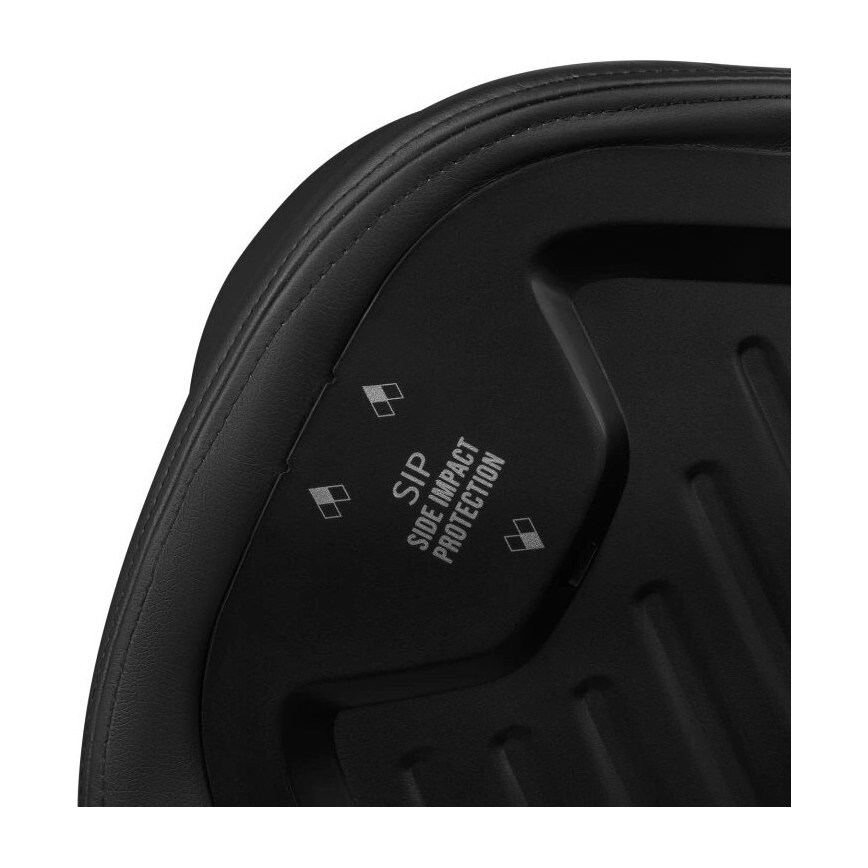 Lionelo - Seggiolino auto con base girevole HARMONY i-Dimensioni 40-150 cm nero/oliva