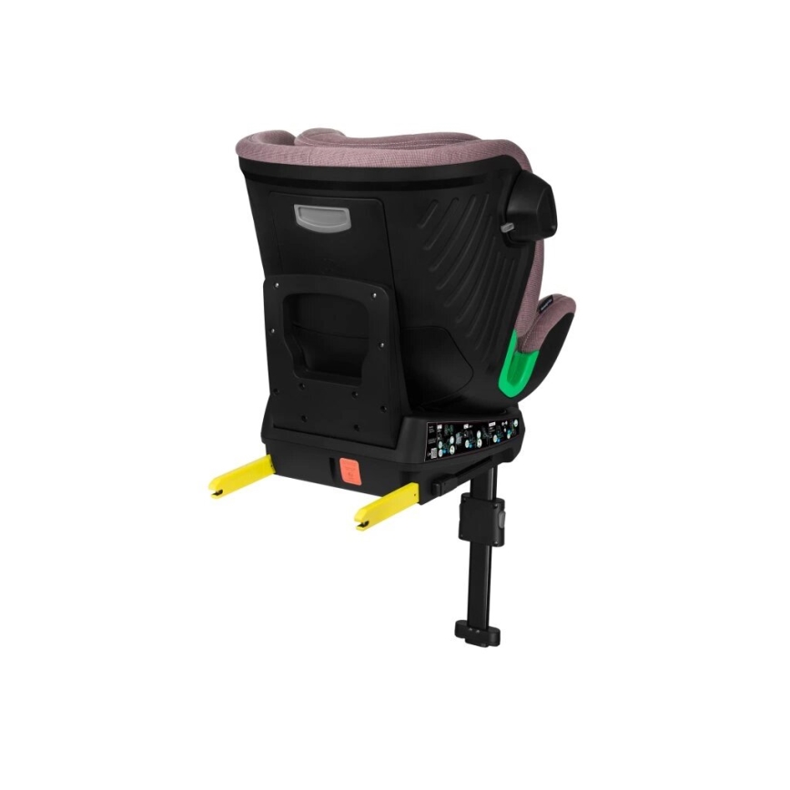 Lionelo - Seggiolino auto con base girevole HARMONY i-Size 40-150 cm rosa