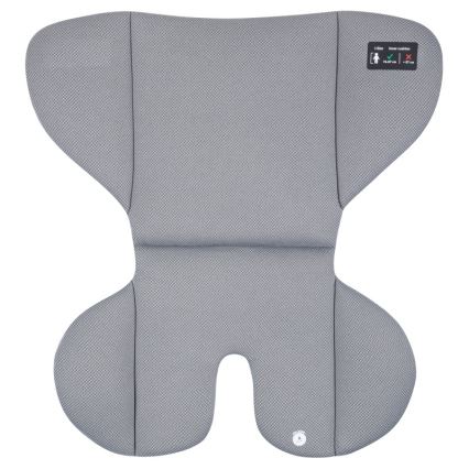 Lionelo - Seggiolino auto con base girevole LAVENDER i-Size 76-150 cm Grigio Pietra