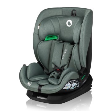 Lionelo - Seggiolino auto con base girevole LAVENDER i-Size 76-150 cm Verde Pistacchio