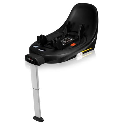 Lionelo - Seggiolino auto con base girevole MOXIE SET i-Size 40-87 cm Black Carbon