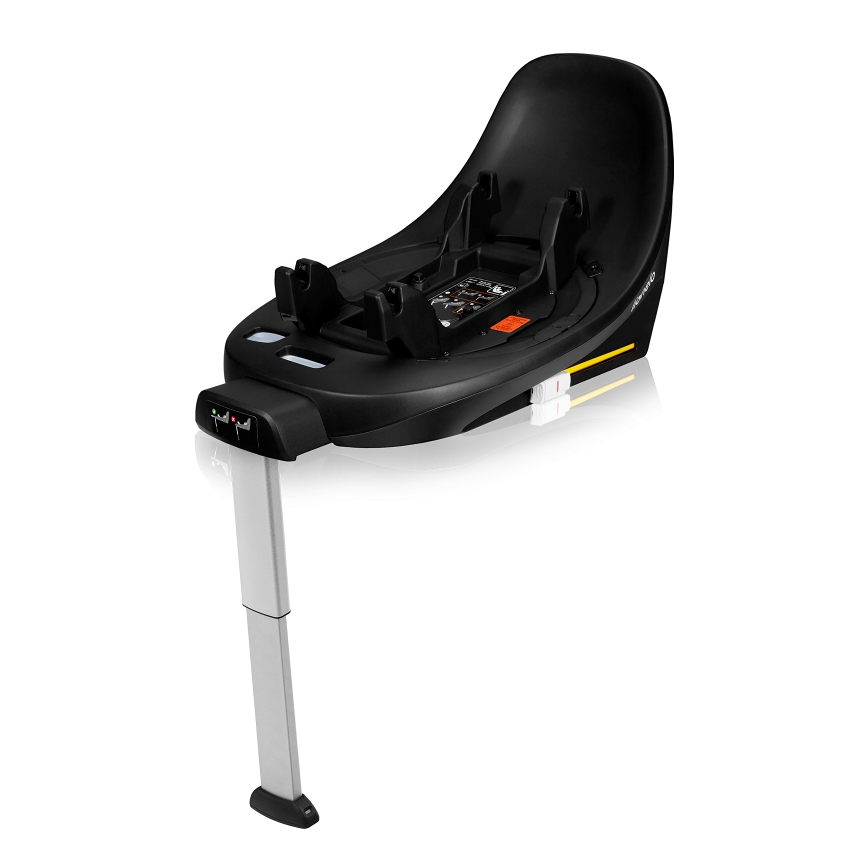 Lionelo - Seggiolino auto con base girevole MOXIE SET i-Size 40-87 cm Black Carbon