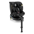 Lionelo - Seggiolino auto con base girevole NAVY i-Size 40-150 cm nero
