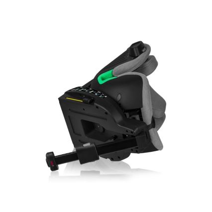 Lionelo - Seggiolino auto con base rotante HARMONY i-Dimensioni 40-150 cm nero/grigio