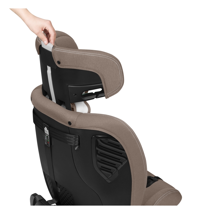 Lionelo - Seggiolino auto con base girevole BASTIAAN ONE i-Size 40-150 cm Sabbia