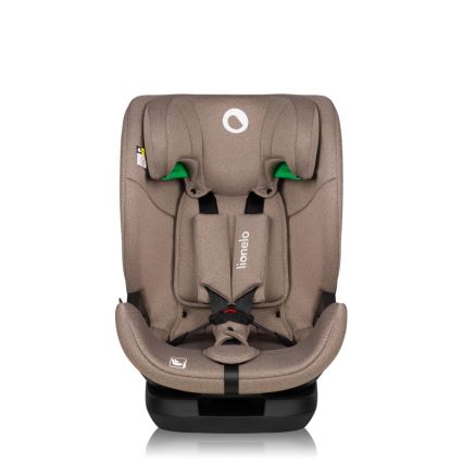 Lionelo - Seggiolino auto girevole con base LAVENDER i-Size 76-150 cm Beige Latte