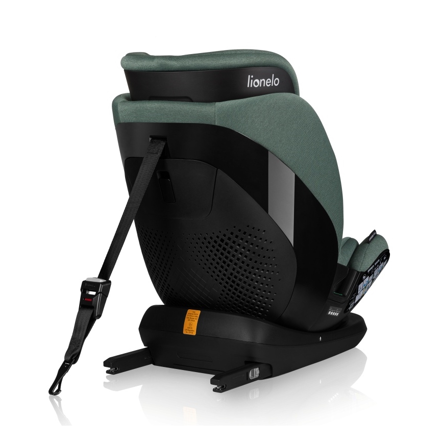 Lionelo - Seggiolino auto con base girevole LAVENDER i-Size 76-150 cm Verde Pistacchio