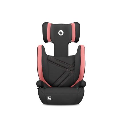 Lionelo - Seggiolino auto HUGO i-Dimensioni 100-150 cm nero/rosa