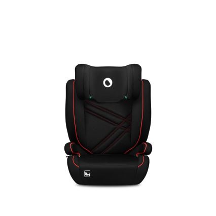 Lionelo - Seggiolino auto HUGO i-Dimensioni 100-150 cm nero/rosso