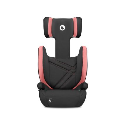 Lionelo - Seggiolino auto HUGO i-Size 100-150 cm nero/rosa