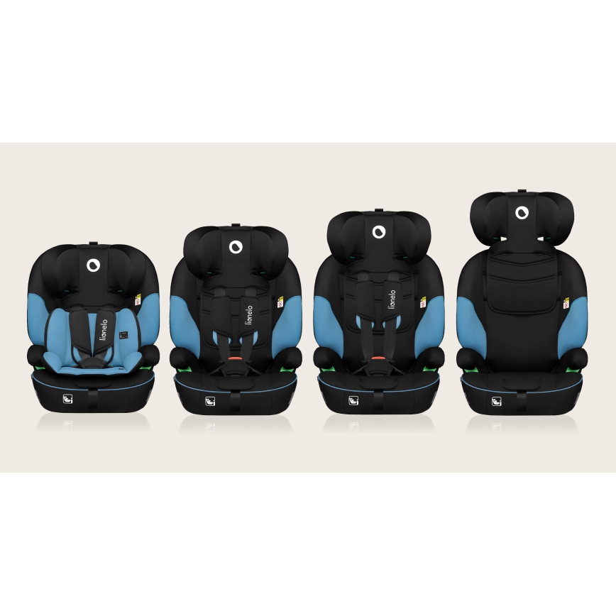 Lionelo - Seggiolino auto LEVI i-Size 76-150 cm Blu Cobalto