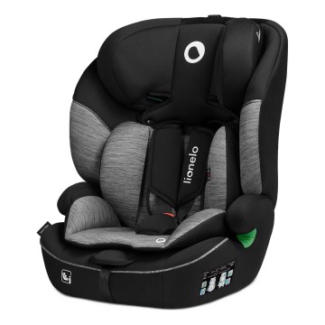Lionelo - Seggiolino auto LEVI i-Size 76-150 cm Nero/Grigio