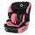 Lionelo - Seggiolino auto LEVI ONE i-Dimensioni 76-150 cm nero/rosa