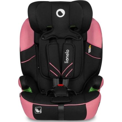 Lionelo - Seggiolino auto LEVI ONE i-Dimensioni 76-150 cm nero/rosa