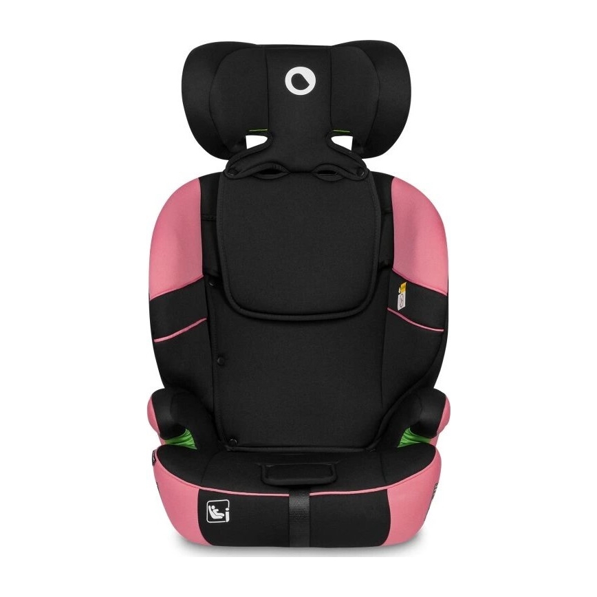 Lionelo - Seggiolino auto LEVI ONE i-Dimensioni 76-150 cm nero/rosa