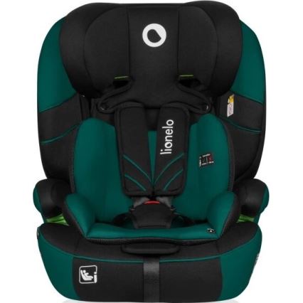 Lionelo - Seggiolino auto LEVI ONE i-Dimensioni 76-150 cm nero/verde