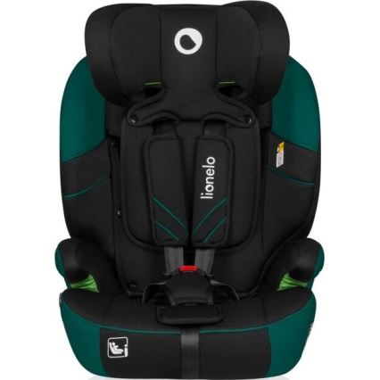 Lionelo - Seggiolino auto LEVI ONE i-Dimensioni 76-150 cm nero/verde