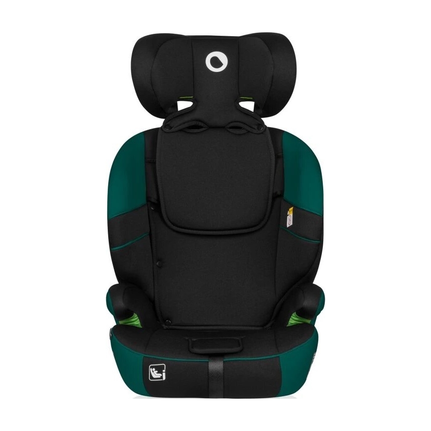 Lionelo - Seggiolino auto LEVI ONE i-Dimensioni 76-150 cm nero/verde