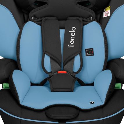 Lionelo - Seggiolino per auto LEVI i-Size 76-150 cm Blu Cobalto