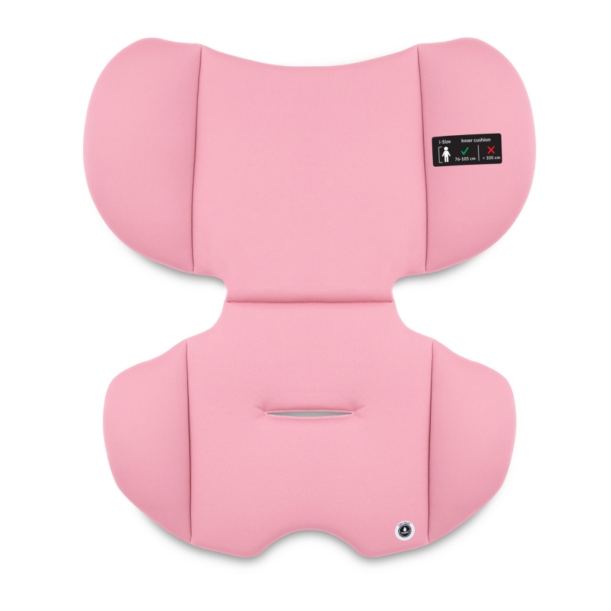 Lionelo - Seggiolino per auto LEVI i-Size 76-150 cm Rosa Baby