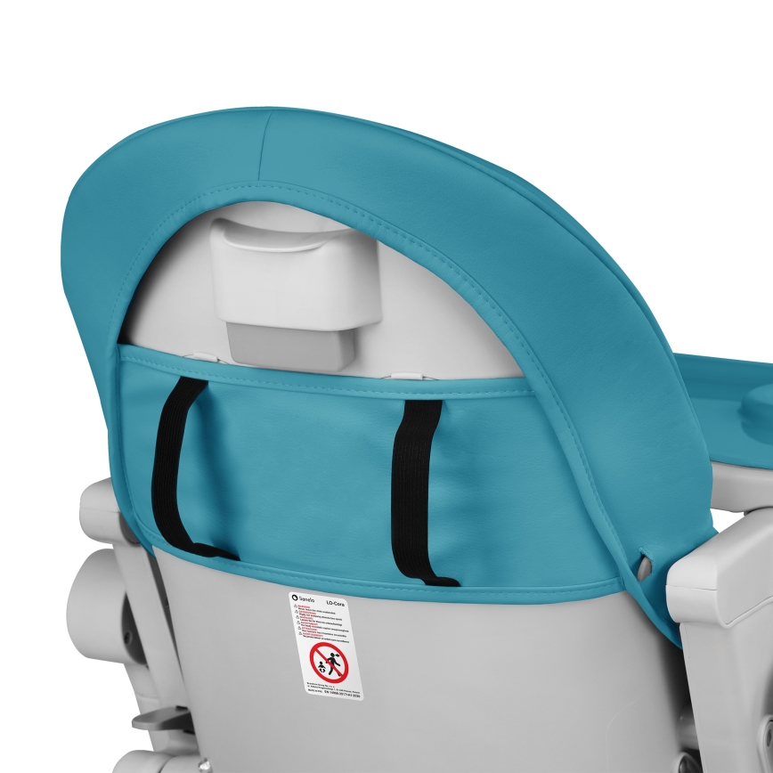 Lionelo - Seggiolone da pranzo per bambini CORA Ocean