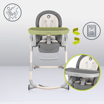 Lionelo - Seggiolone per bambini CORA Stone