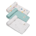 Lionelo - Set 3x mussole in bambù BAMBOO SET 70x70 cm Dot