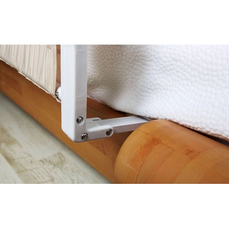 Lionelo - Sicherheitsgitter fürs Bett EVA beige