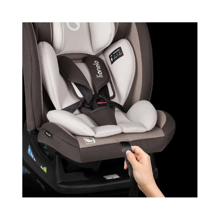 Lionelo - Siège auto AART i-Size 40-150 cm marron/crème