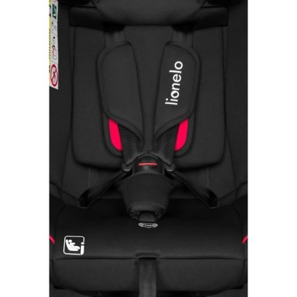 Lionelo - Siège auto AART i-Size 40-150 cm noir/rouge