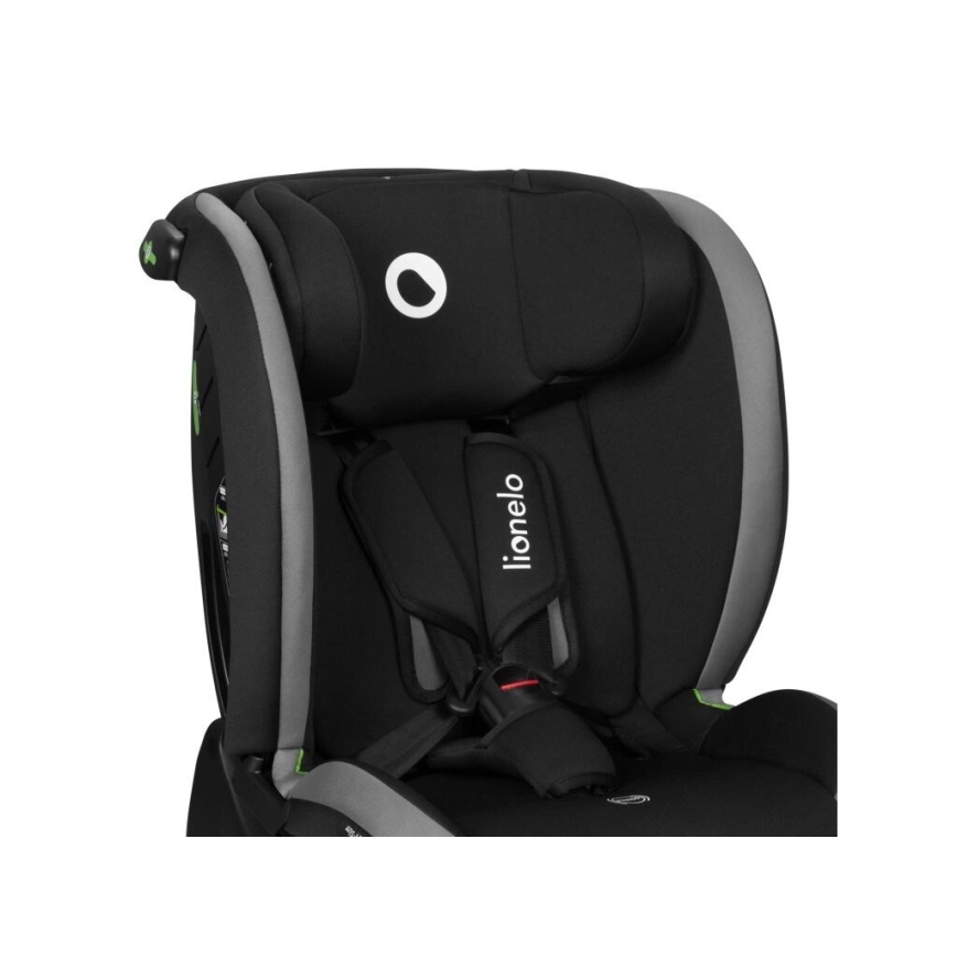 Lionelo - Siège auto AART i-Taille 40-150 cm noir/gris