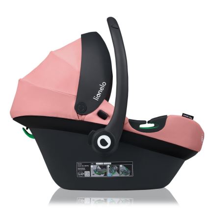 Lionelo - Siège-auto ASTRID i-Size 40-87 cm Rose corail