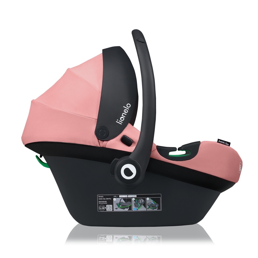 Lionelo - Siège-auto ASTRID i-Size 40-87 cm Rose corail