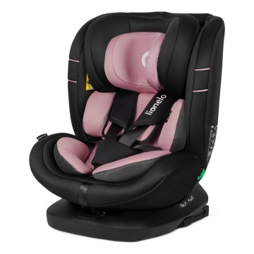 Lionelo - Siège-auto avec base pivotante BASTIAAN i-Size 40-150 cm Rose