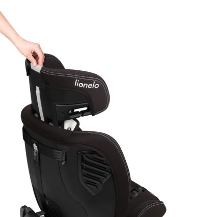 Lionelo - Siège-auto pivotant sur base BASTIAAN ONE i-Size 40-150 cm Noir Carbone