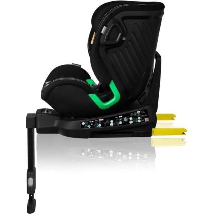 Lionelo - Siège auto avec base pivotante HARMONY i-Taille 40-150 cm noir