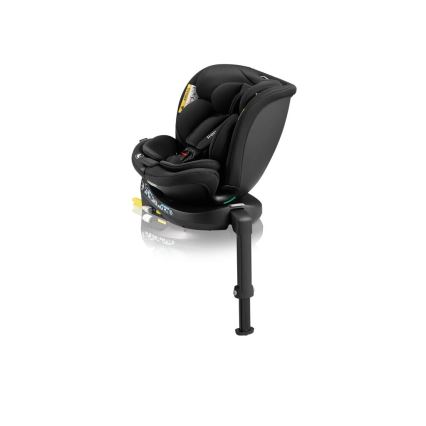 Lionelo - Siège auto avec base pivotante NAVY i- Taille 40-150 cm noir