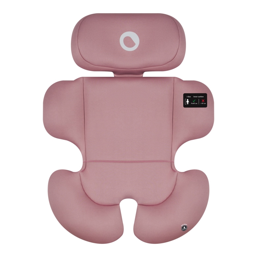 Lionelo - Siège auto BASTIAAN i-Size 40-150 cm avec base pivotante Rose