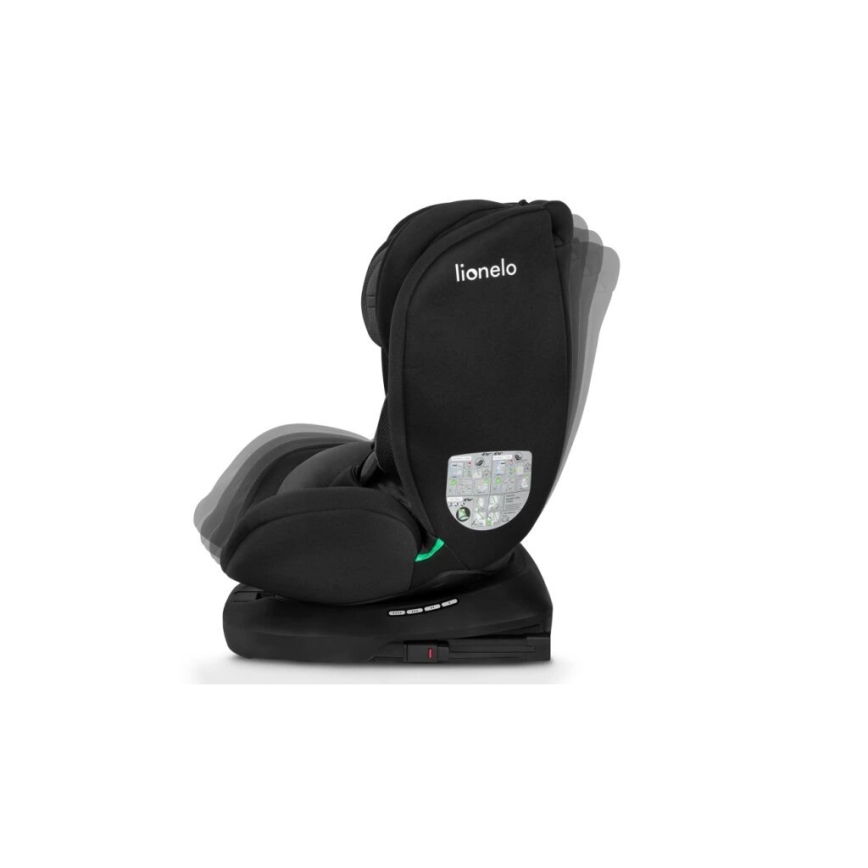 Lionelo - Siège auto BASTIAAN i-Size 40-150 cm noir/gris